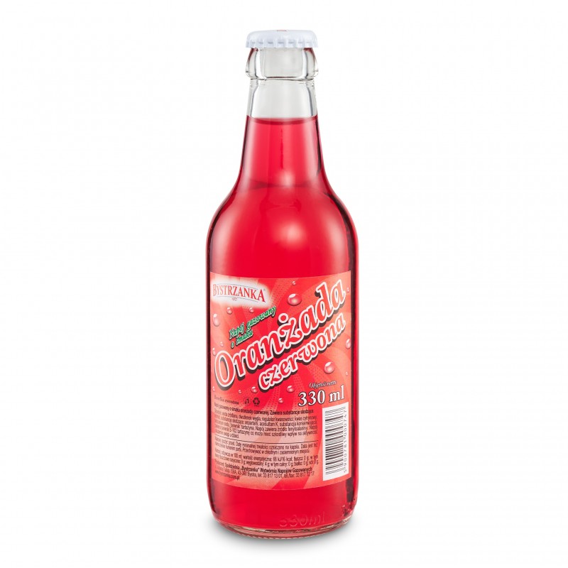 Oranżada czerwona 330ml (napój gazowany smakowy)