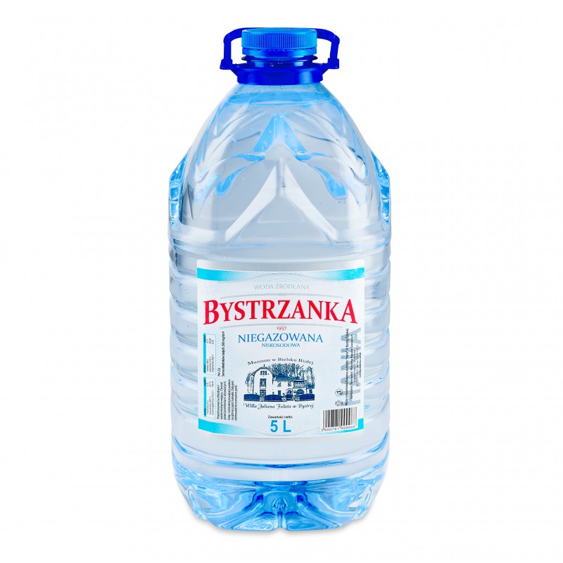 Woda źródlana 5l (butelka plastikowa)	